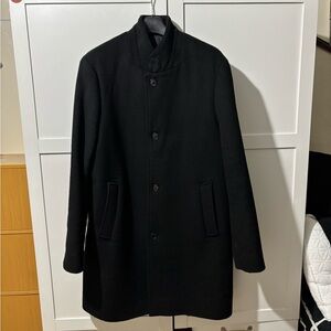 Club Monaco black Lucas trenchcoat